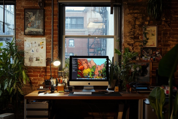 Student creative work and portfolio development